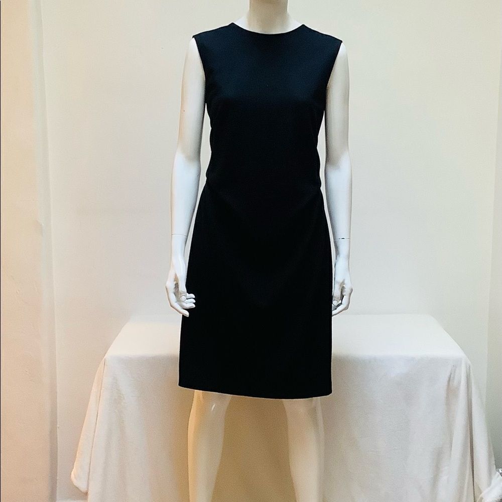 JIL SANDER BLACK DRESS SMALL VINTAGE VGUC